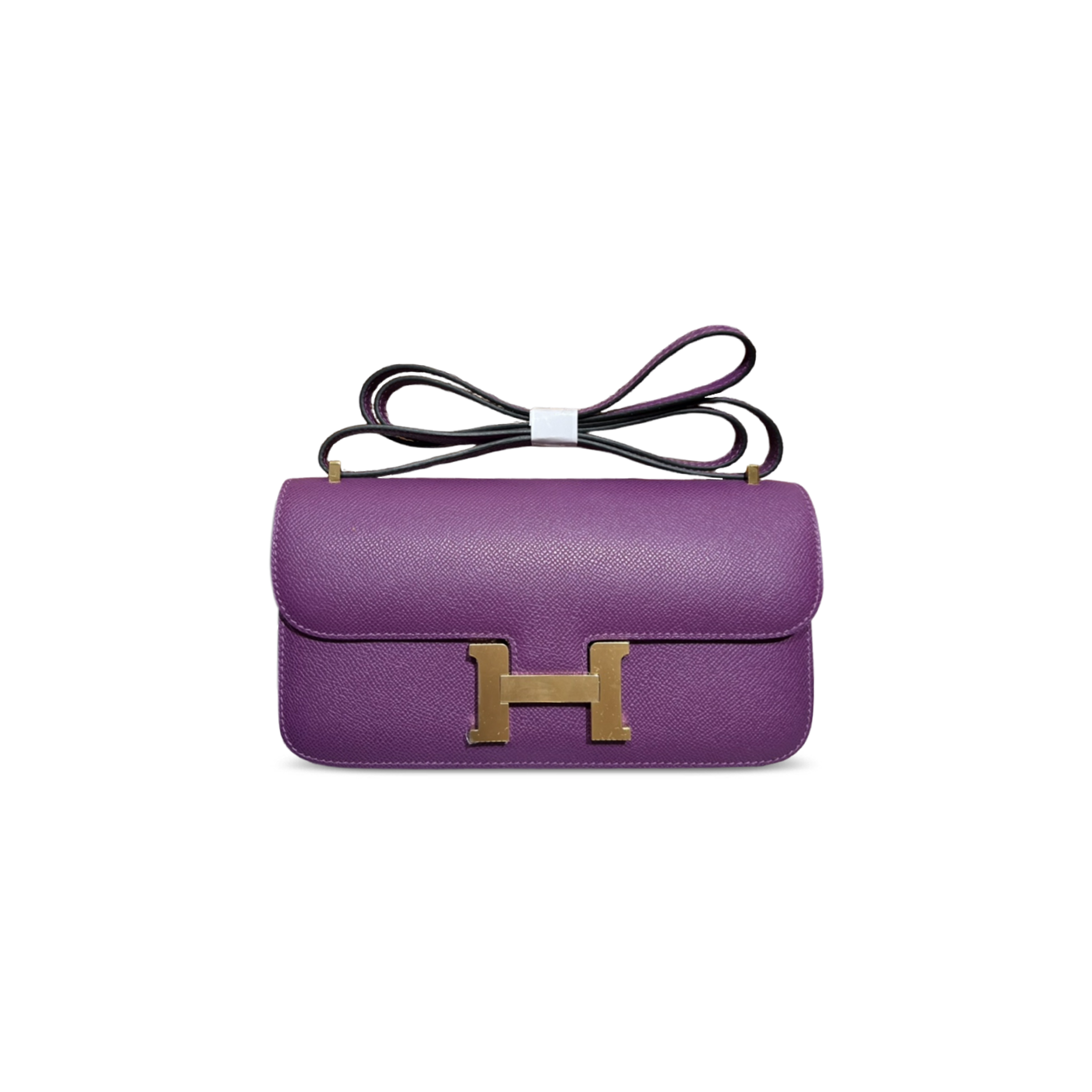HERMES MASTER CONSTANCE ELAN EPSOM ANEMONE GOLD HARDWARE (26*16*6cm)